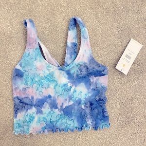 Spiritual gangster Amos tank cotton candy tie dye